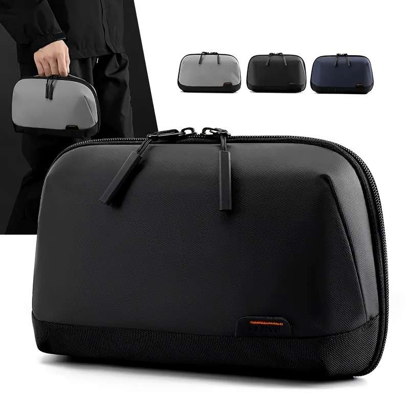Multi-Compartment Travel Organizer Bag Grey