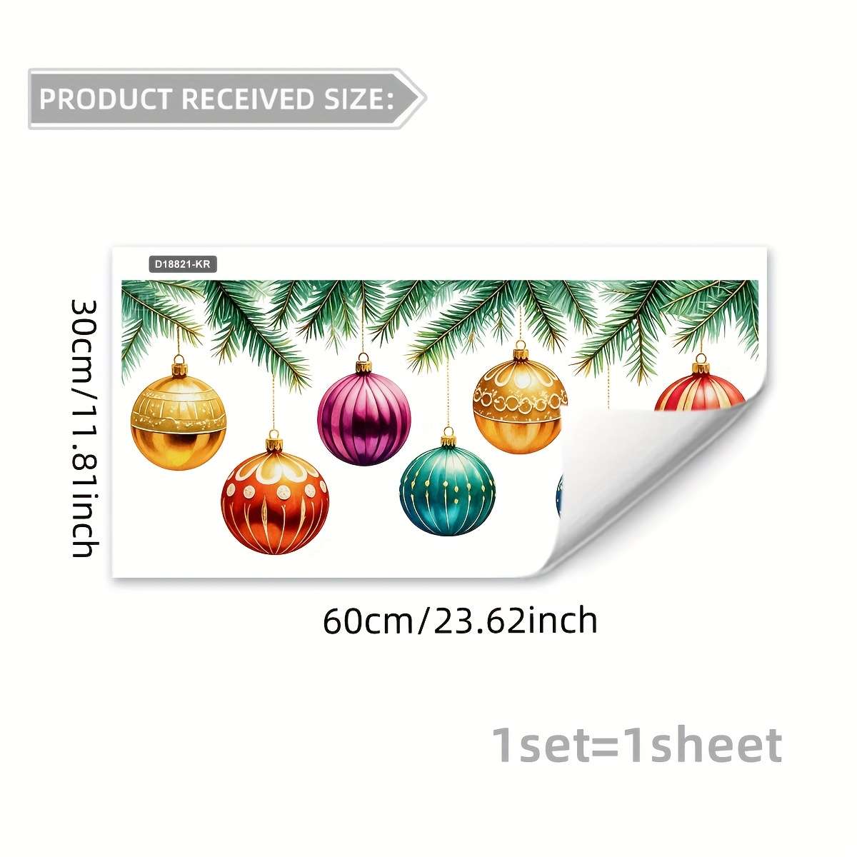 Window Stickers Size 30*60Cm