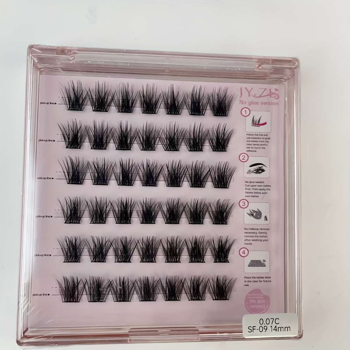 Advanced Natural Lash Extensions Special Model D Size 10mm