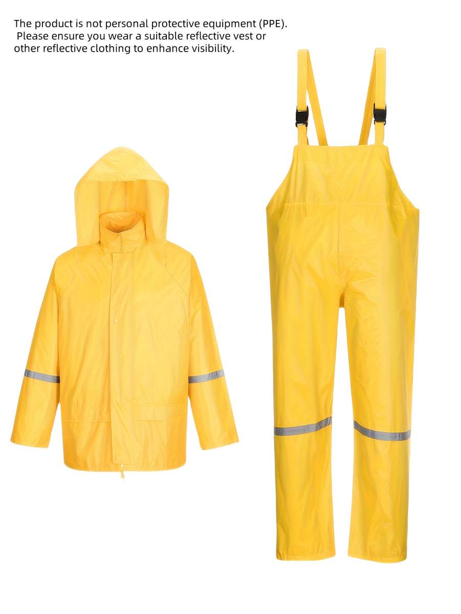 Raincoat Yellow Size L