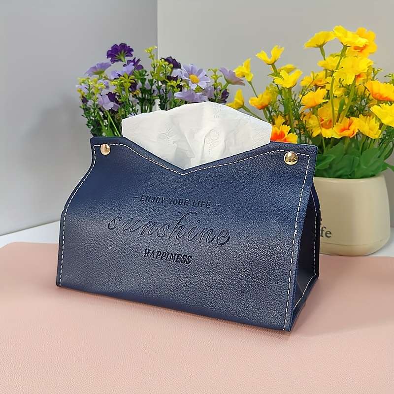 Car Tissue Box Color Brown 1