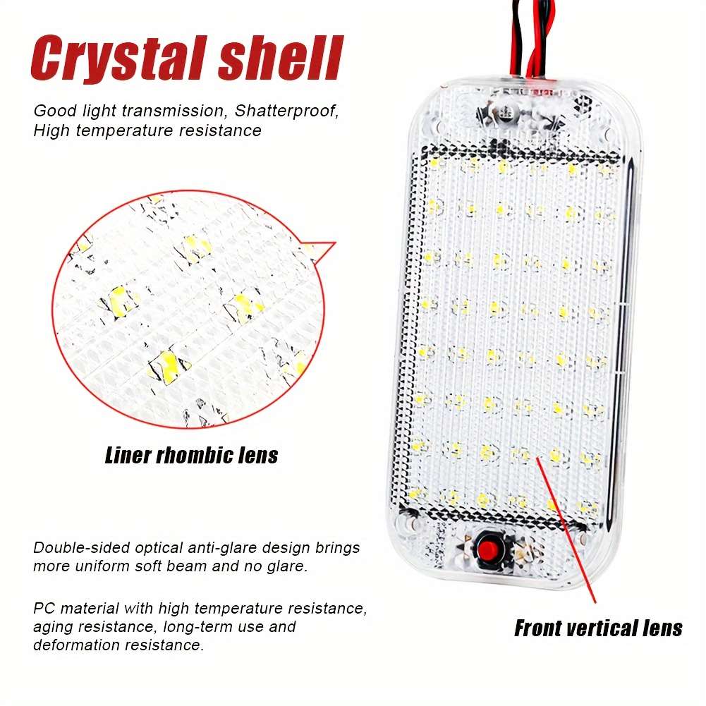 Car Lights Size 17*4.5*1.5