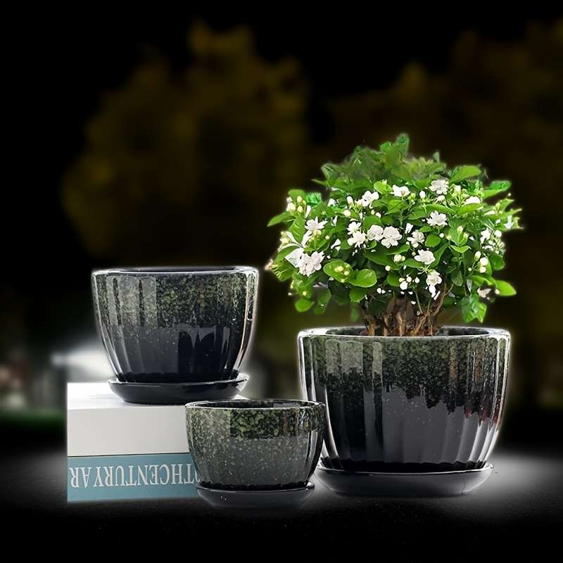 Flowerpot Color 3Pcs Flower Pots