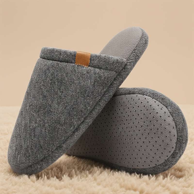 Cotton Slippers Color Grey Sizeuk 6.5-7