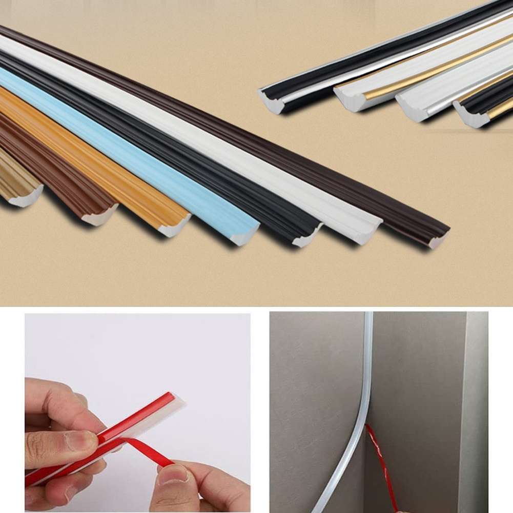 Skirting Board Lined Golden