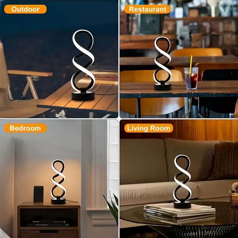 Desk Lamp Color White Quantity2Pcs