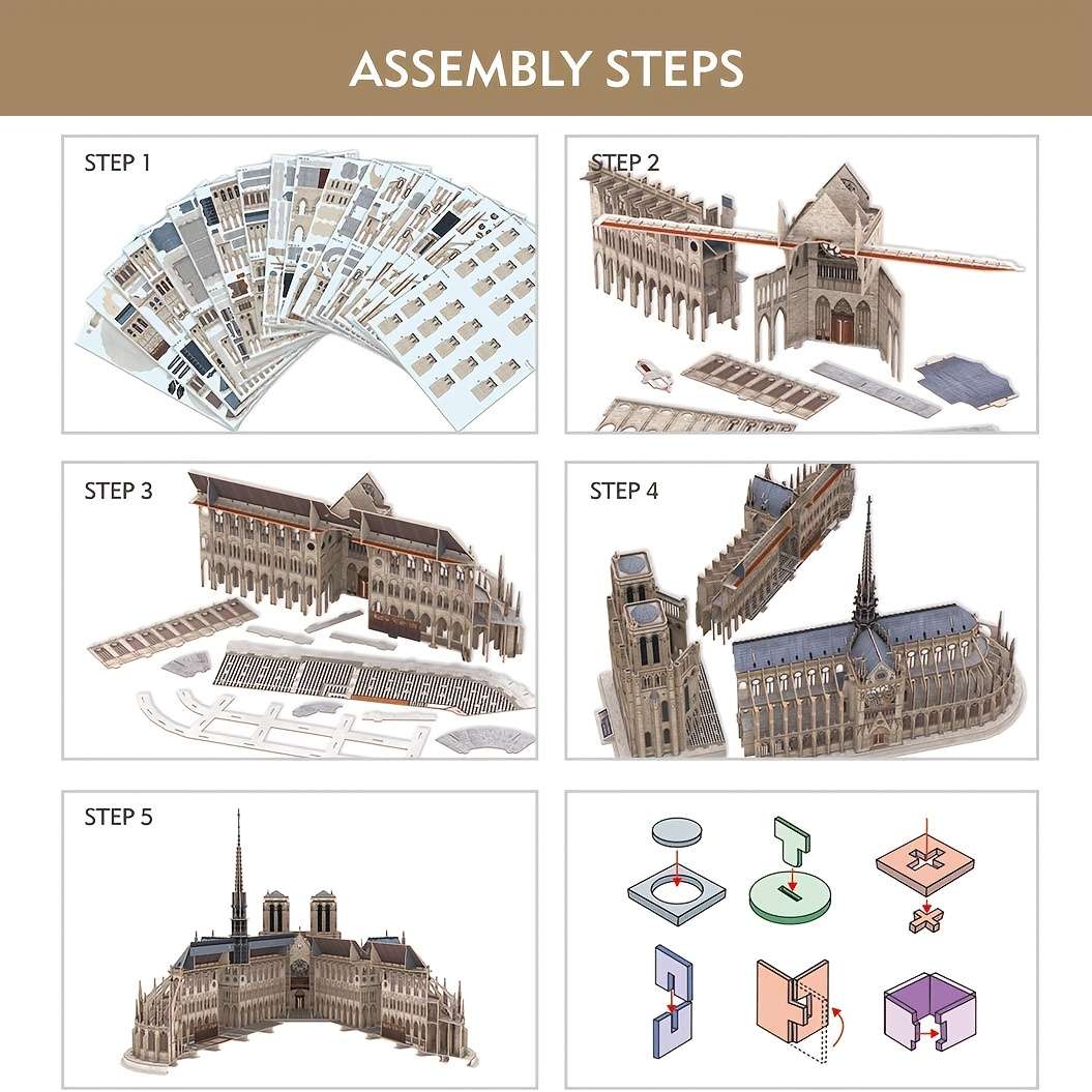 Building Toy Architectural Model Toy Set Items Notre Dame De Paris