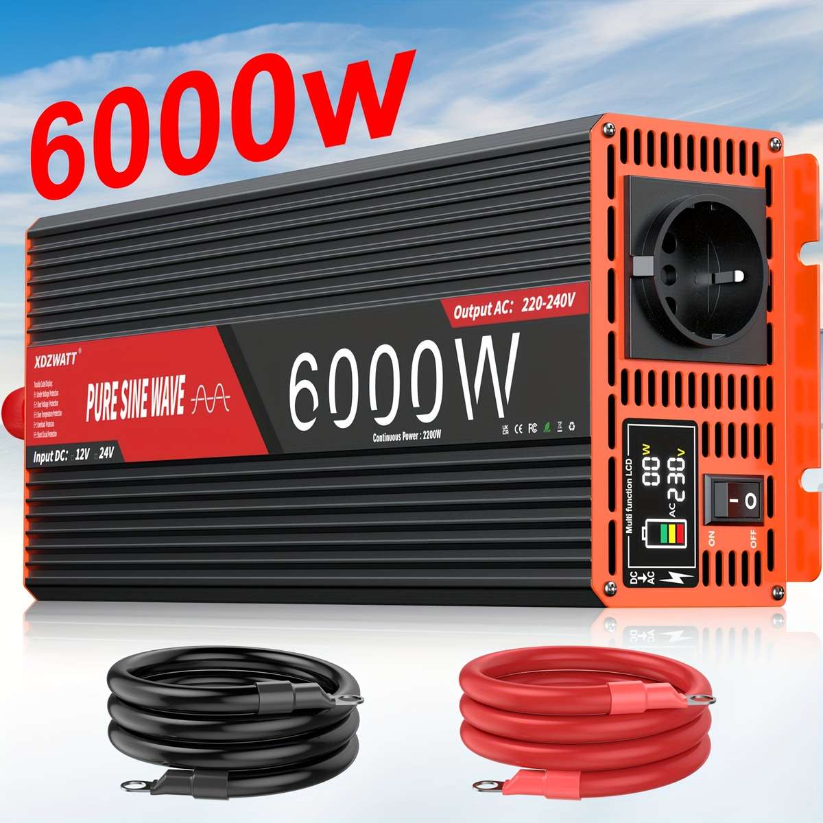 Inverter Model 12V6000W