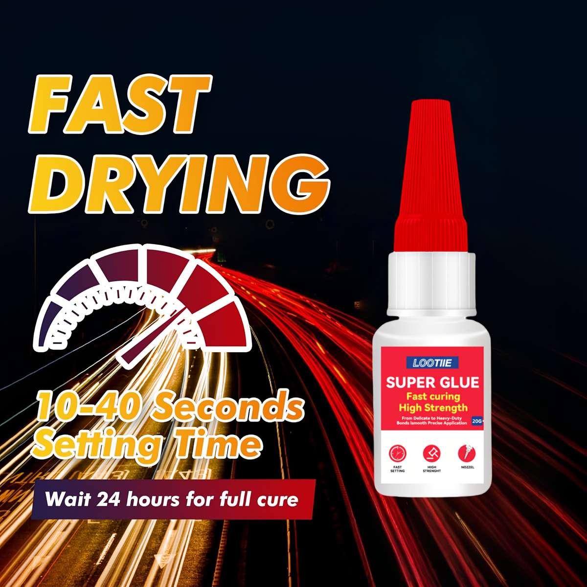 Super Glue Items Super Glue 20G 4Pcs