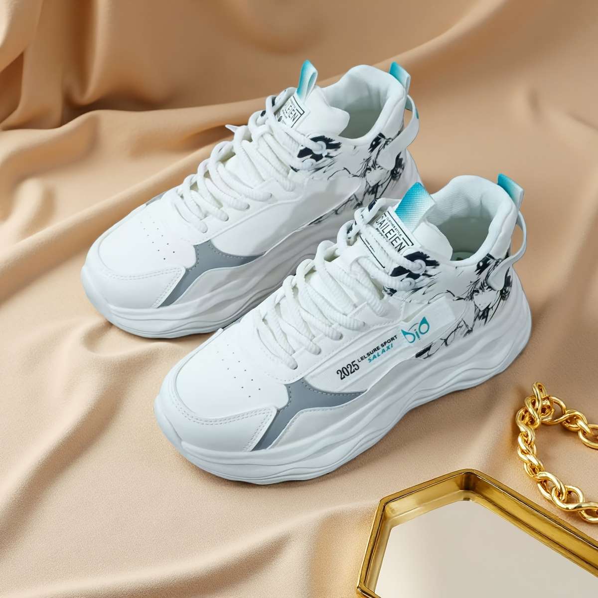 Sneakers Color White Sizeuk 7