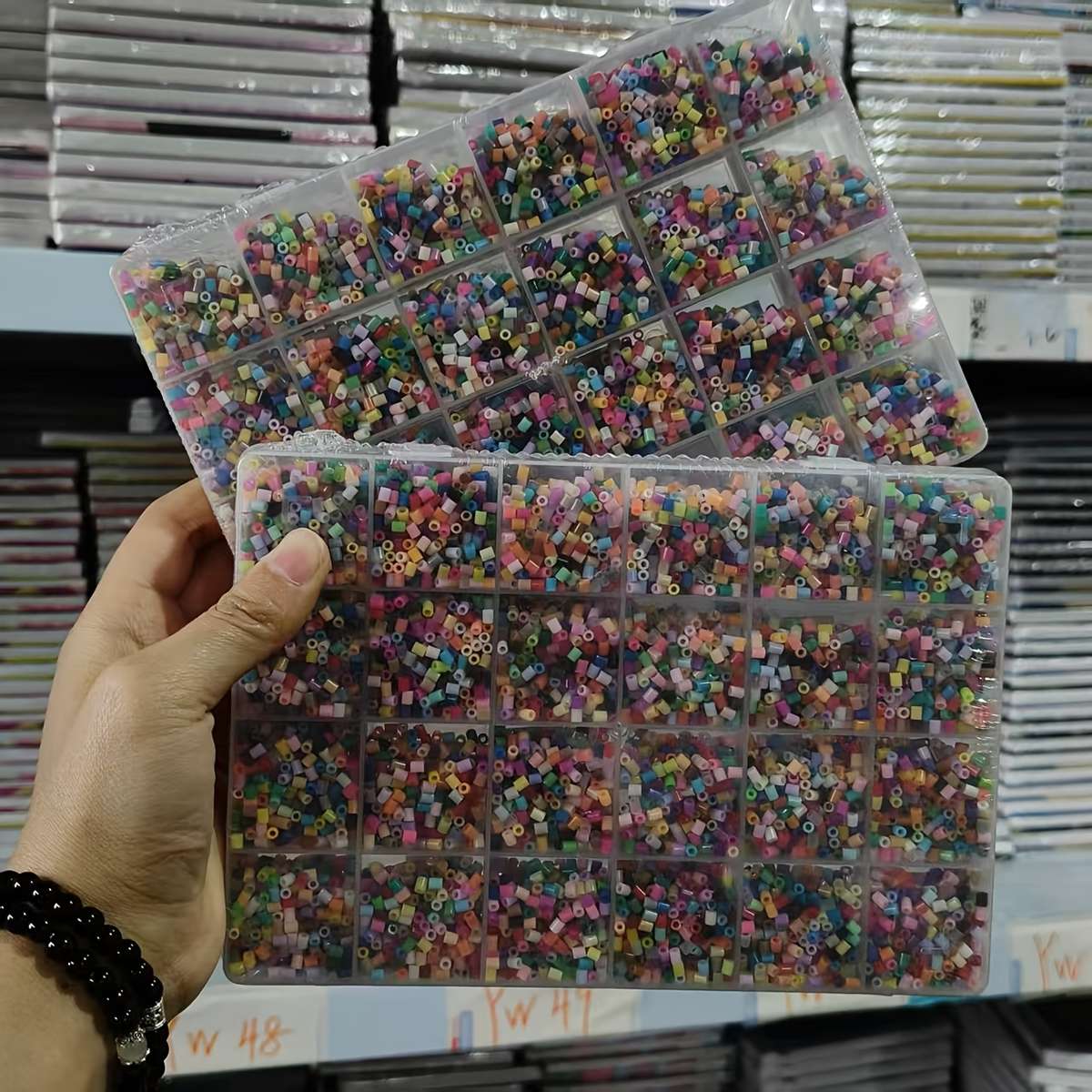 Perler Bead Set Colored Mixed Beans*5Bag