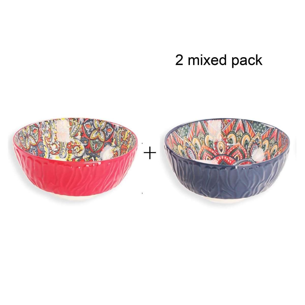 Bowl Color Color Mix A Red  Blue