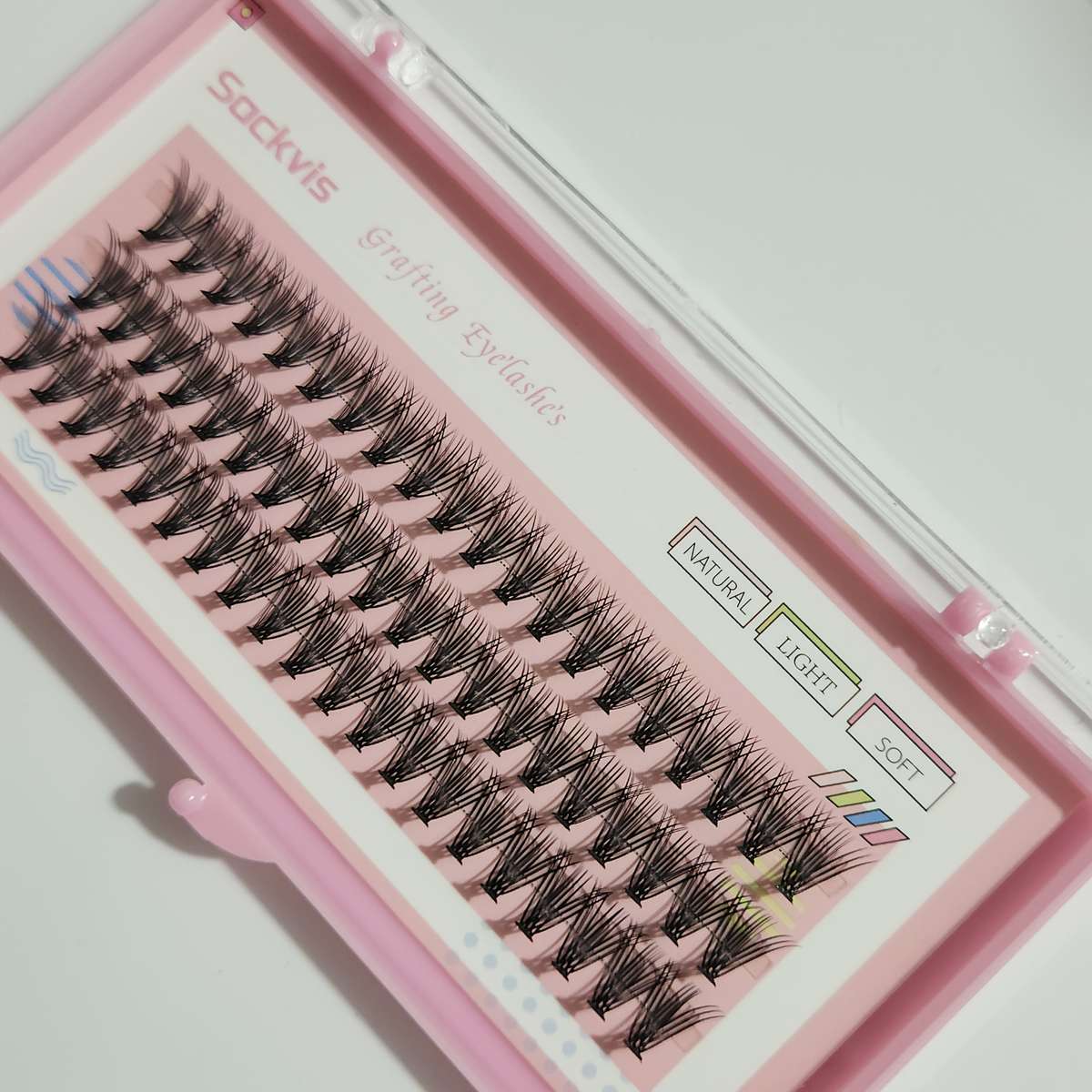 Natural Wispy Individual Lashes Model 20d 12mm 10 Boxes 14mm