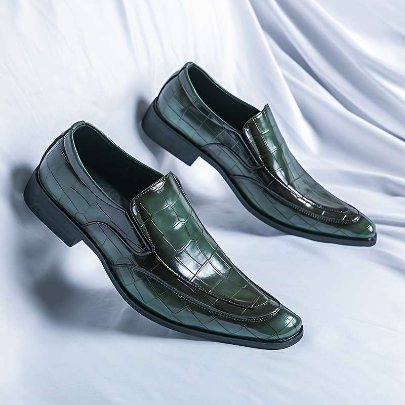 Mens Leather Shoes Color Blue Sizeuk 7