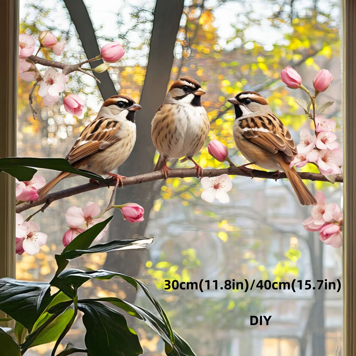 Window Stickers Model J 3040 70 Size30Cm 11.8In 40Cm 15.7In