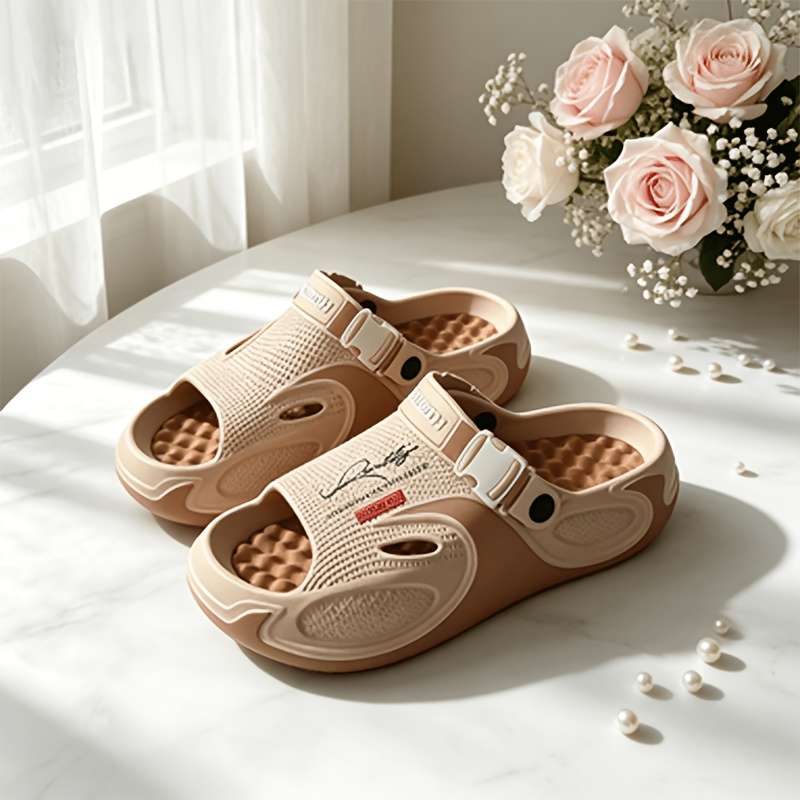 Sandals Color Black Orange Size Uk 8.5 9