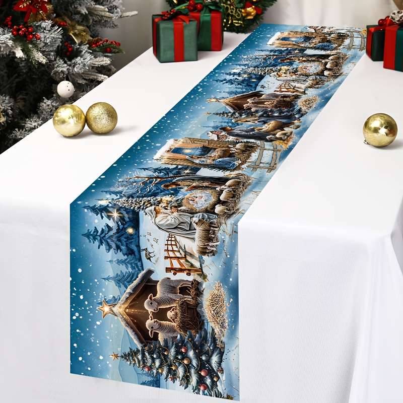 Christmas Tablecloth Quantity 1Pc