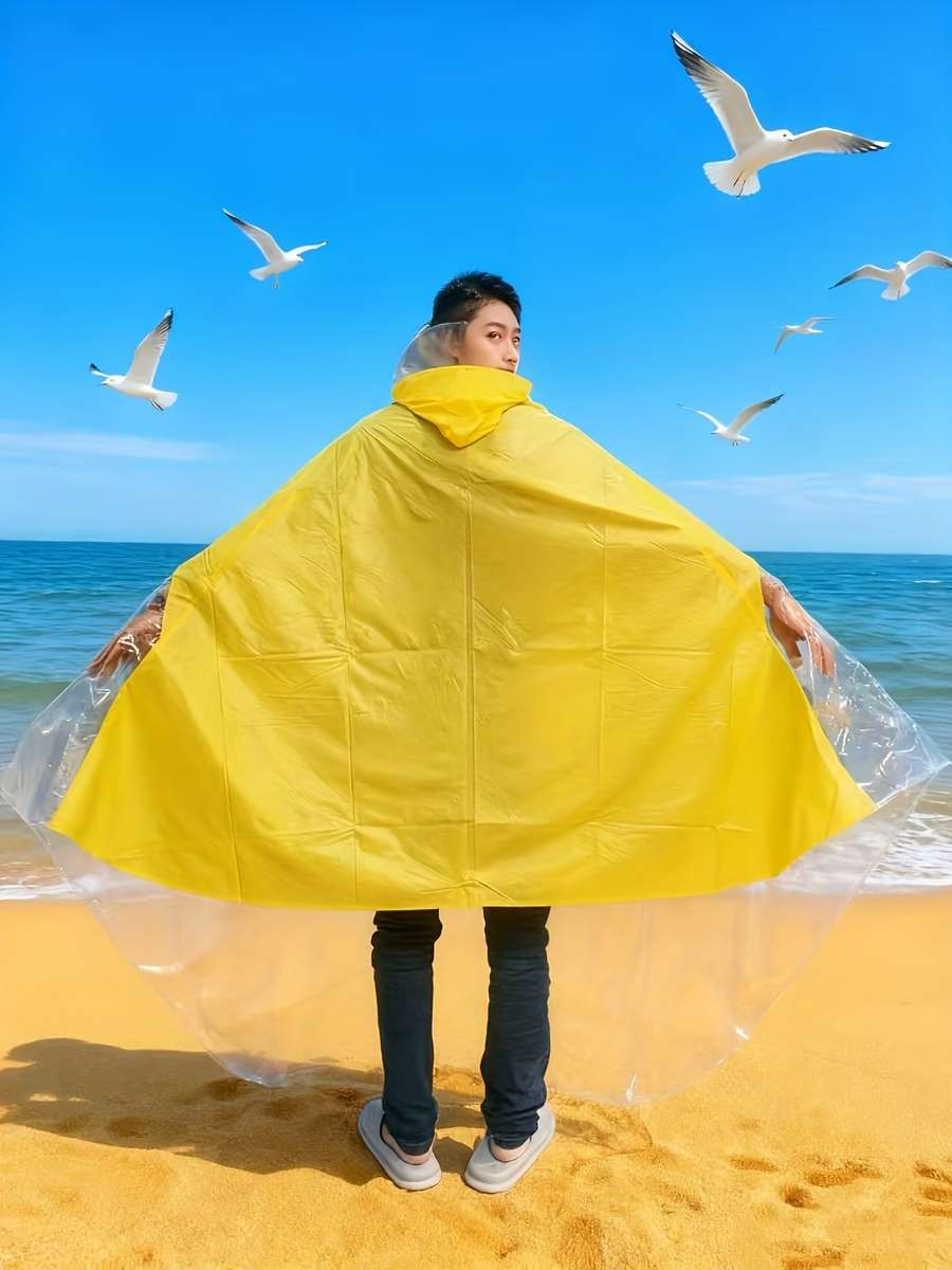 Raincoat Transparent Size Onesize