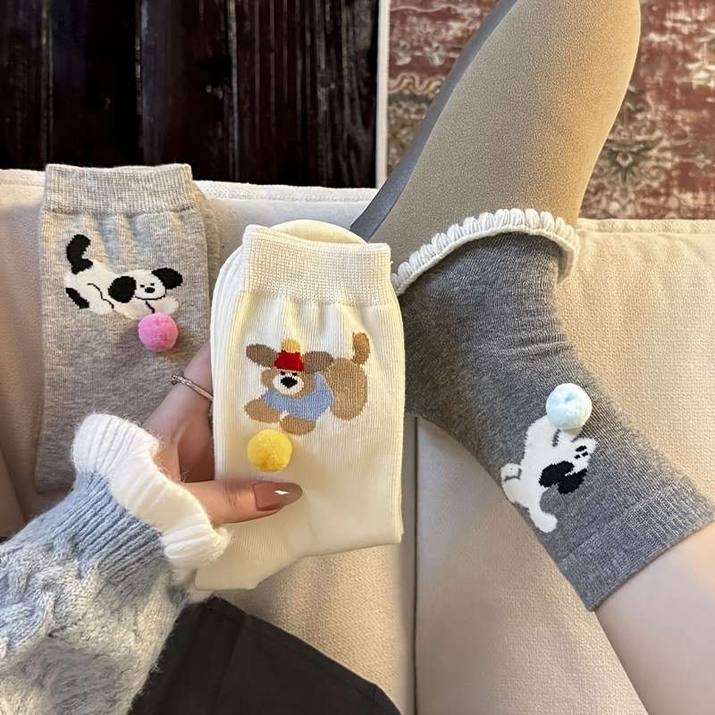 Women S Socks Color Five Pairs Size Asian Onesize