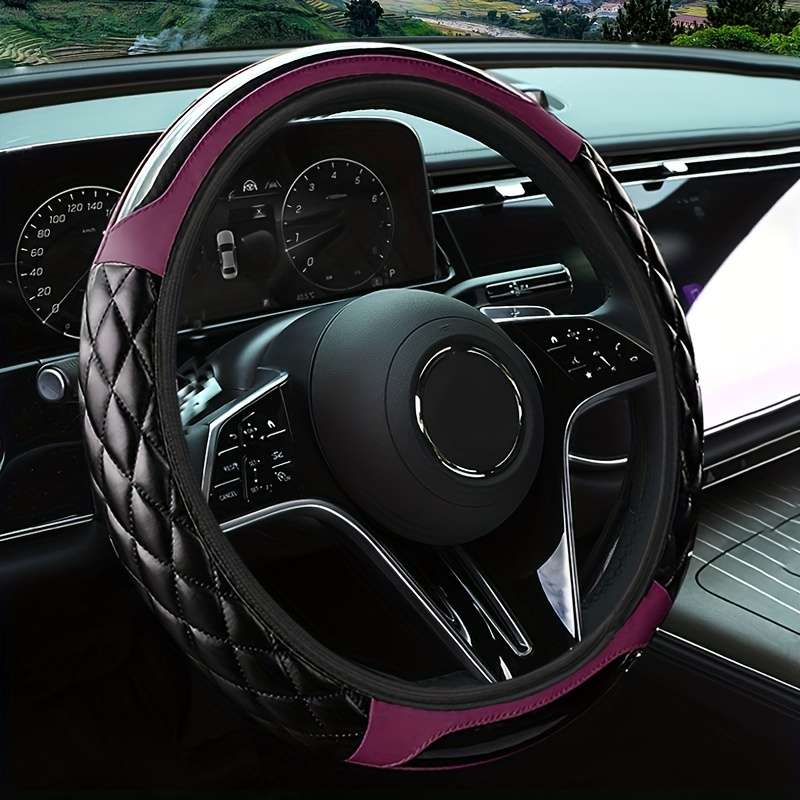 Car Steering Wheel Cover Blue