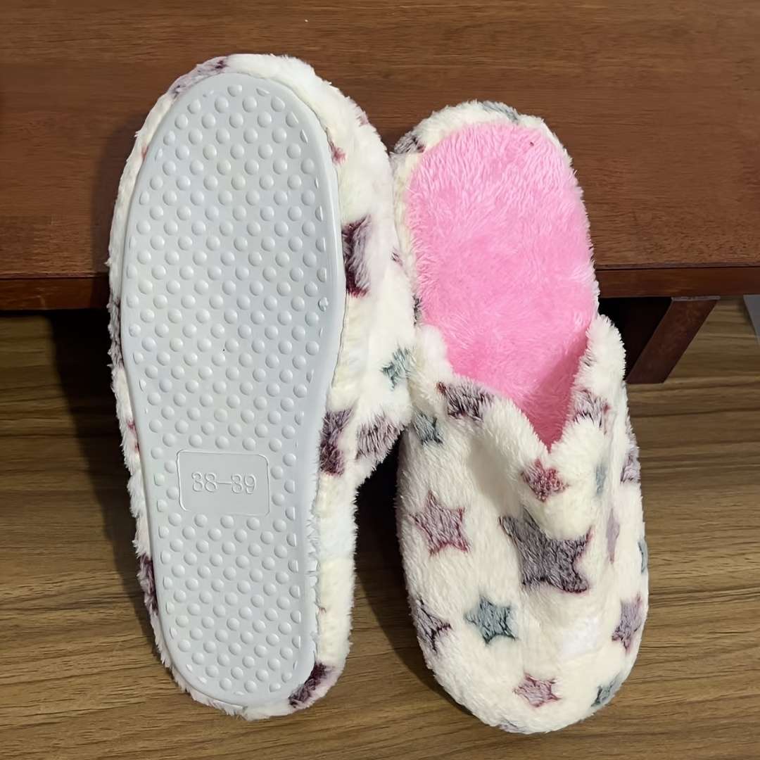 Cotton Slippers Color White Sizeuk 4.5-5
