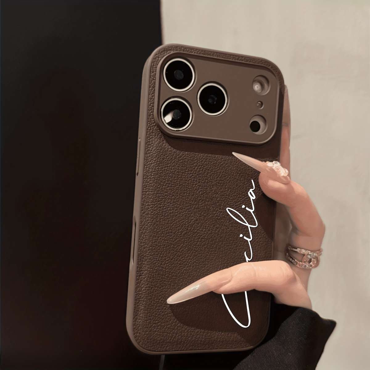 Phone Case Brown Compatible Model Iphone 13