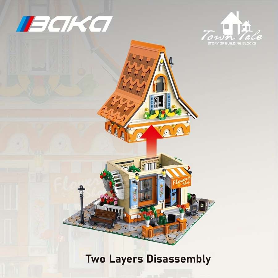 Building Toy Architectural Model Toy Set