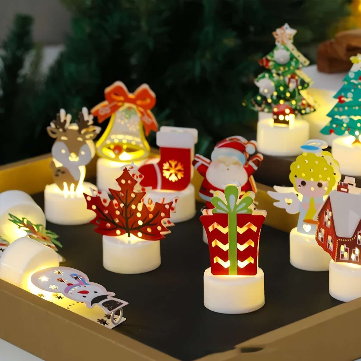 Christmas Lights Random 6 Pcs