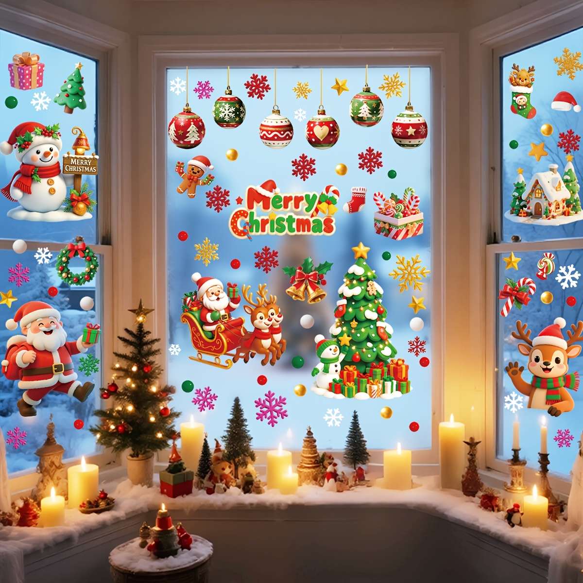 Christmas Decorations Style Cartoon 3D Printing Pattern