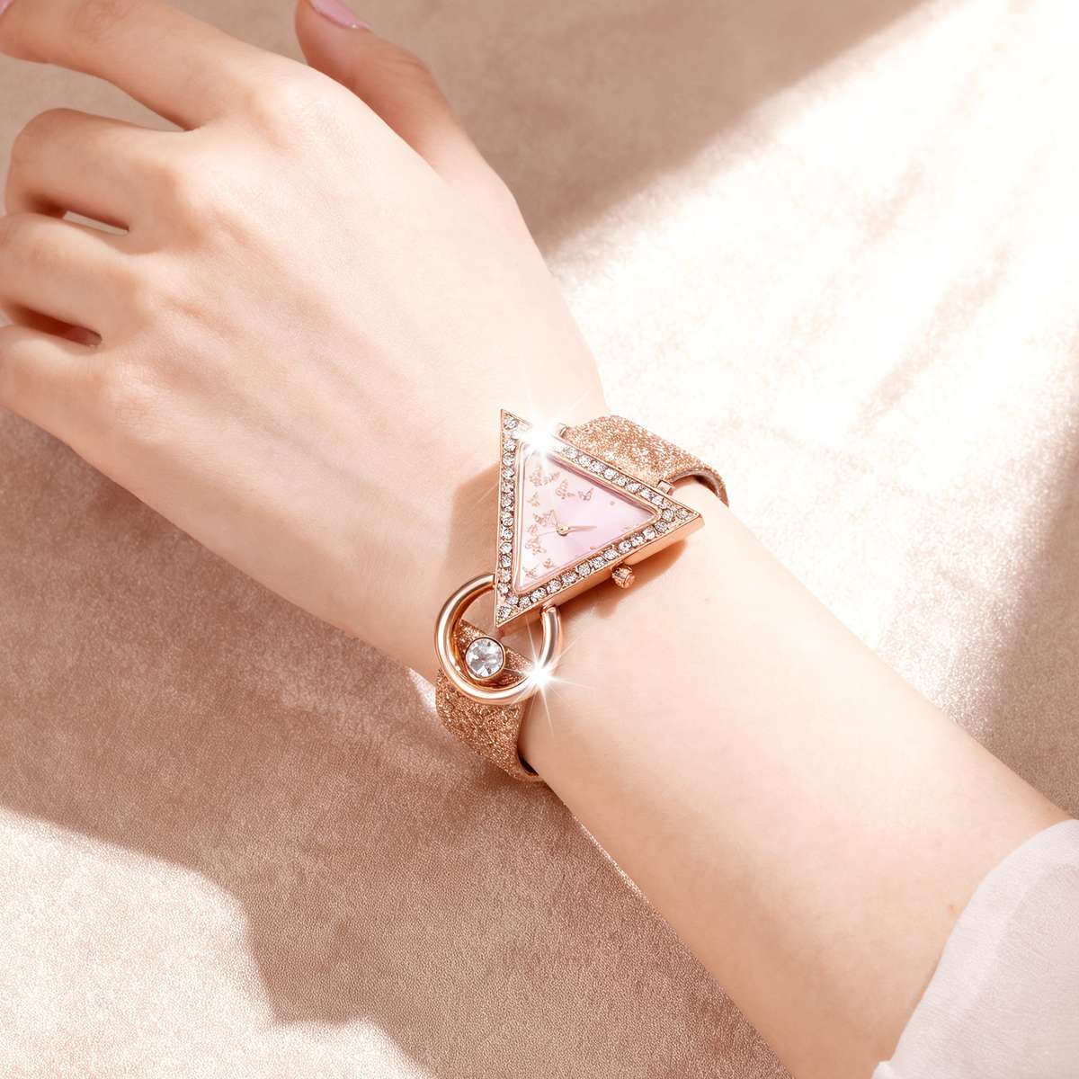 5Pcs Classic Women Watch Quartz Able Women Exquisite Watches