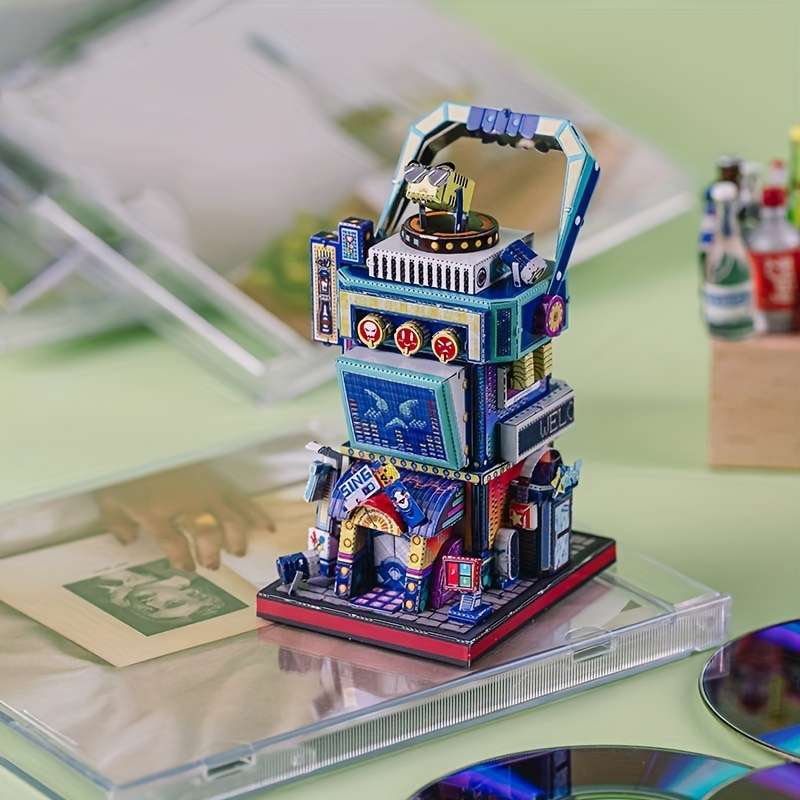 Building Toy Architectural Model Toy Set Items Convenience Store