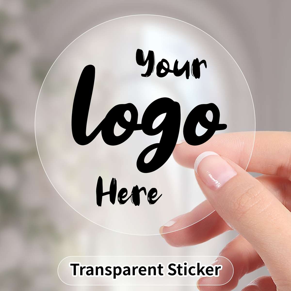 Window Stickers Size 7 Cm Quantity58Pcs  Transparent