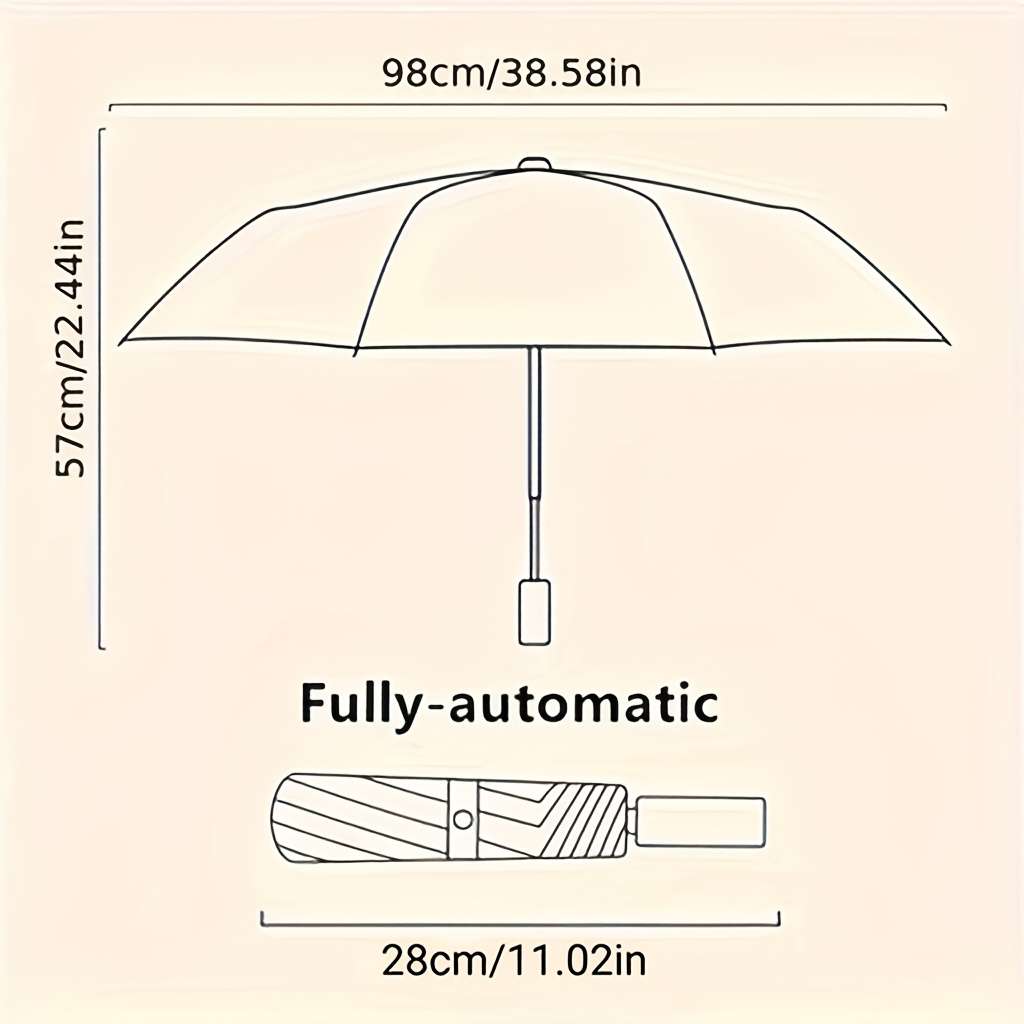 Umbrella Color Fullpage Painted Butterfly