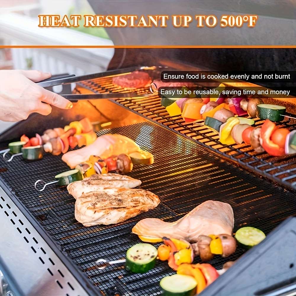 Grilling Net Color 2 Pieces Brown