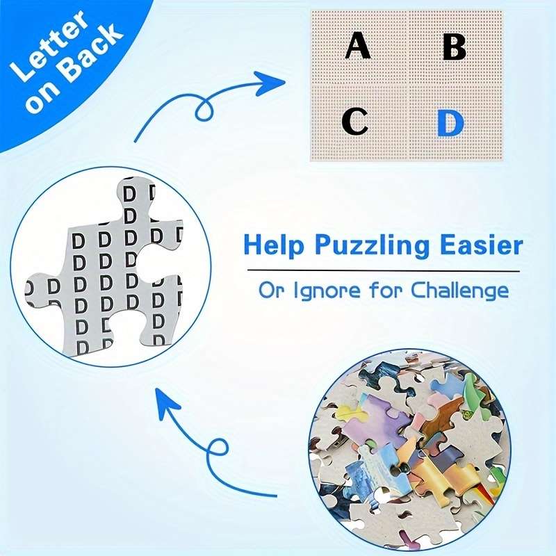1000 Piece Paper Jigsaw Puzzle For Adults