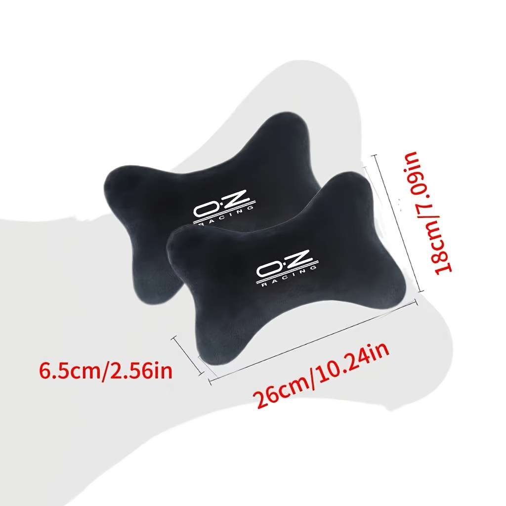Car Seat Cushion 2 Pieces Of Oz Racing Pattern