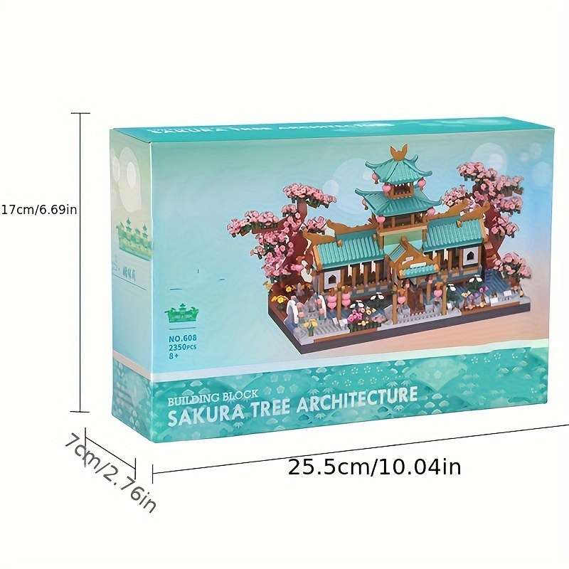 Building Toy Architectural Model Toy Set Style Pavilion Of Marriage