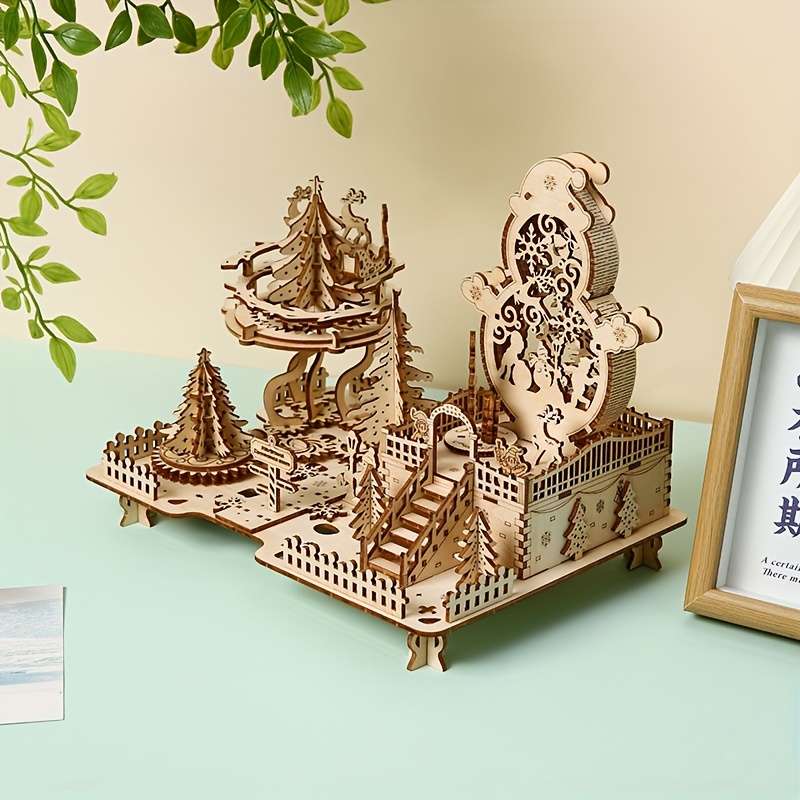 3D Puzzle Christmas Playground Unique 3D