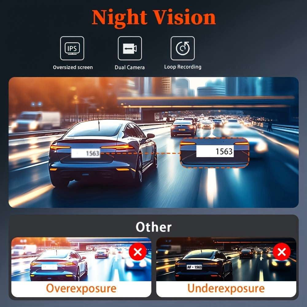 Dashcam Items Only Front Camera