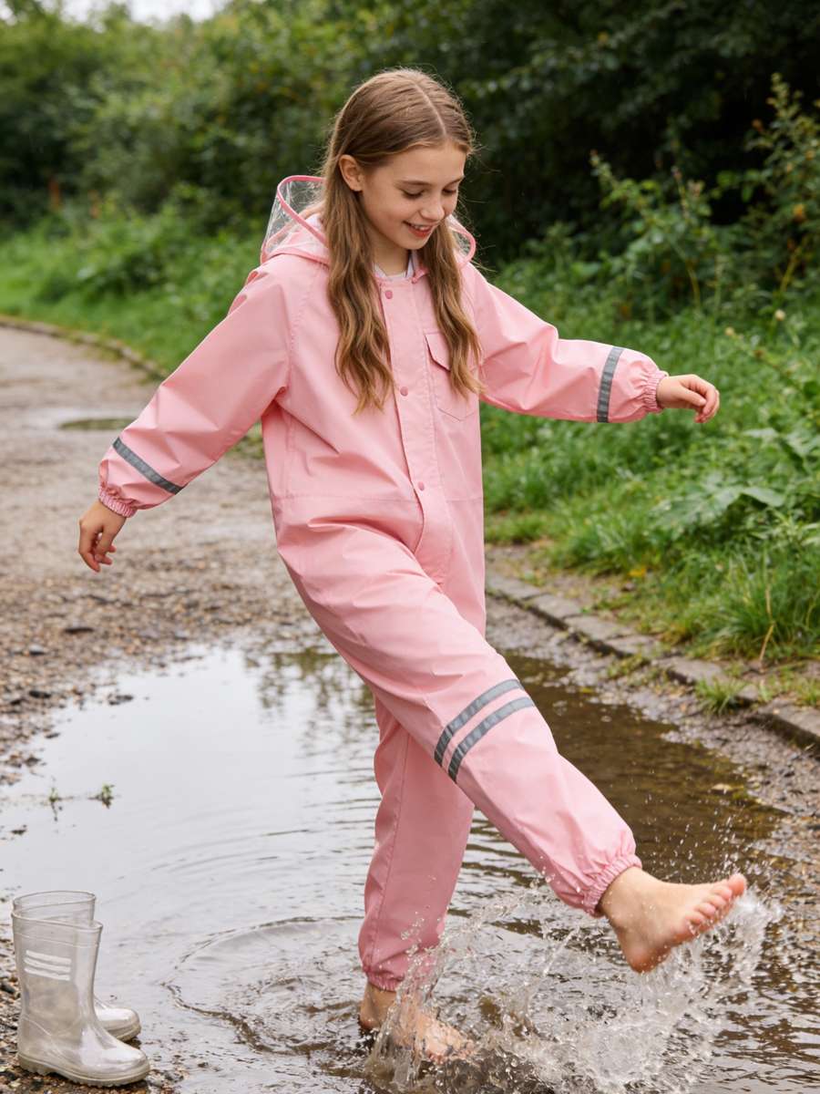 Raincoat Pink Size 8Y