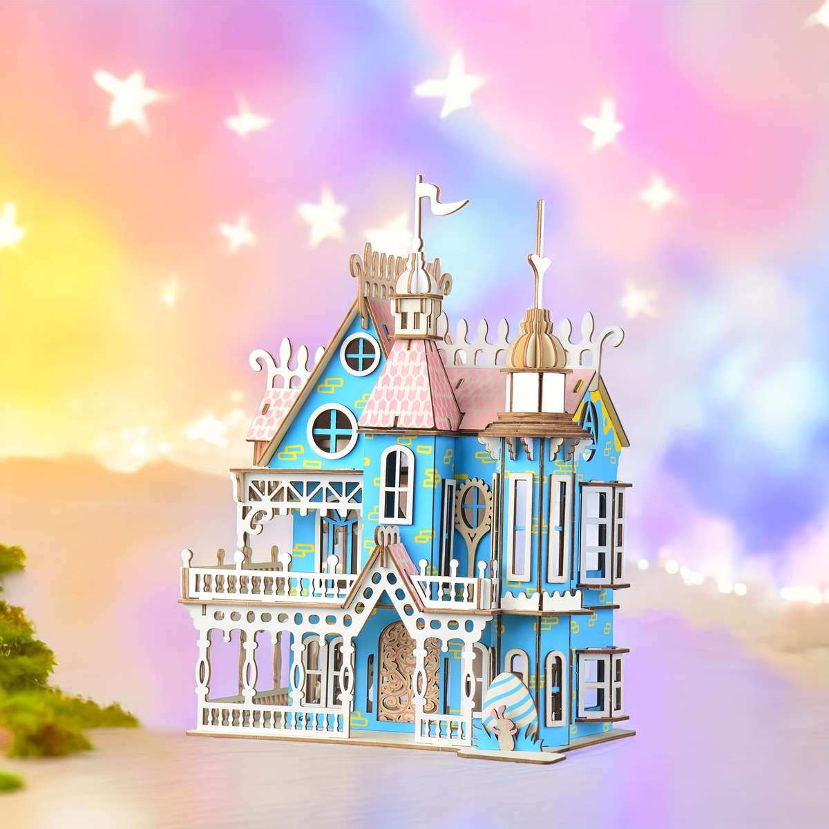 Building Toy Architectural Model Toy Set Model He08