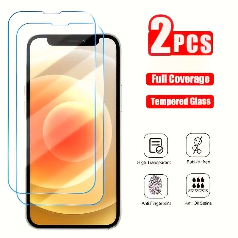 Screen Protector Color 2 Piecestransparent Compatible Model Iphone 5