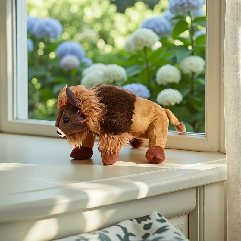 Plush Toyss Style Bison