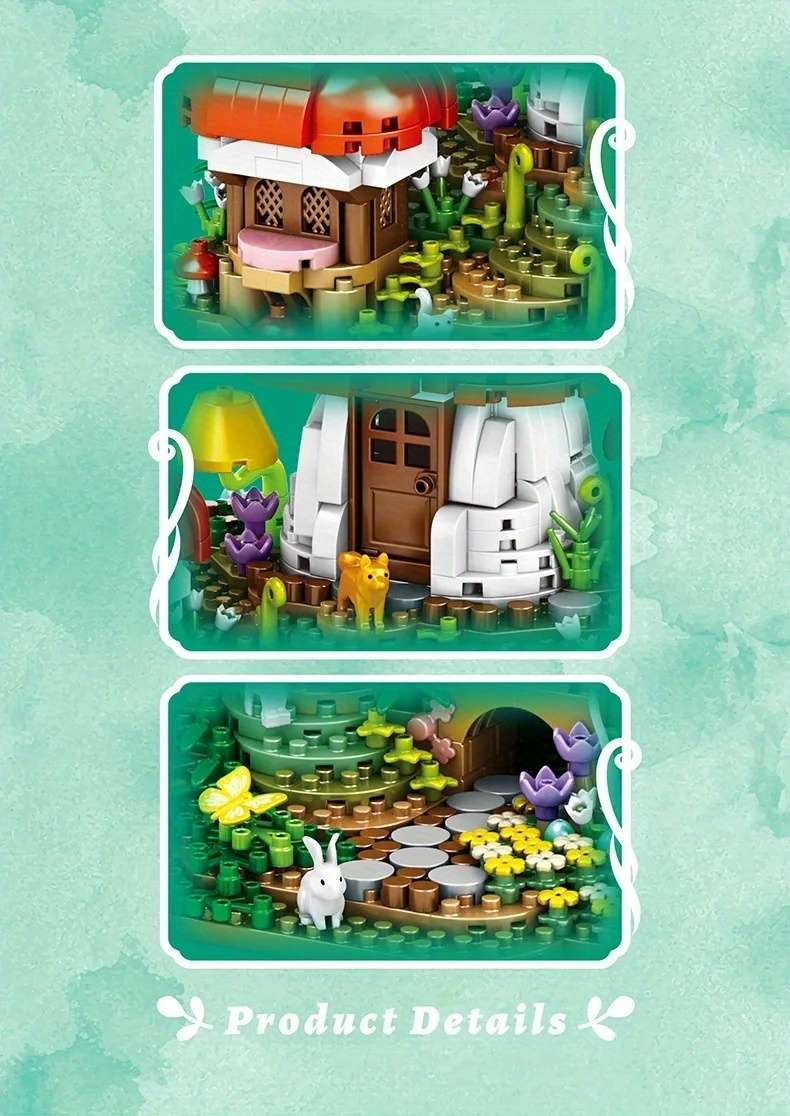 Building Toy Architectural Model Toy Set Color No Box