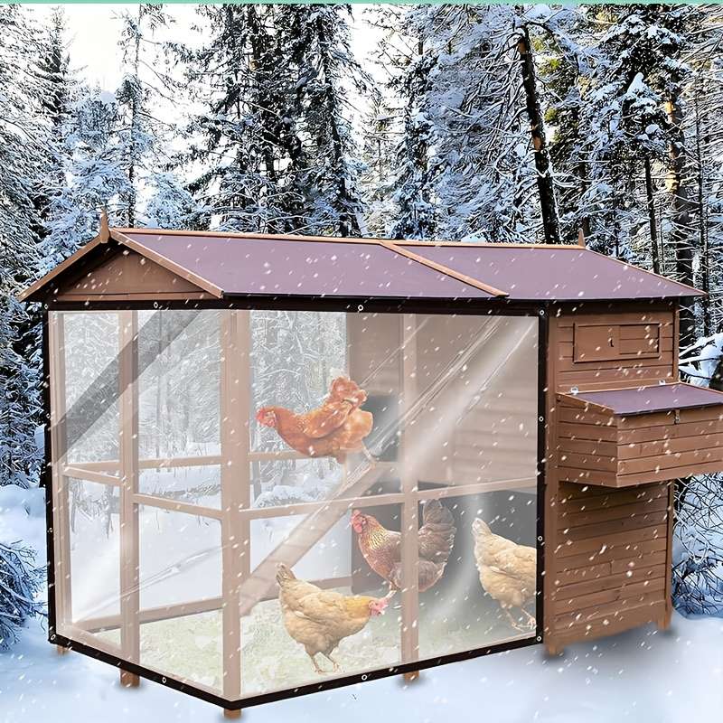 Transparent Rainproof Fabric Size 6*9Ft200*300Cm