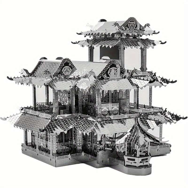 Building Toy Architectural Model Toy Set Items Tianyin Pavilion