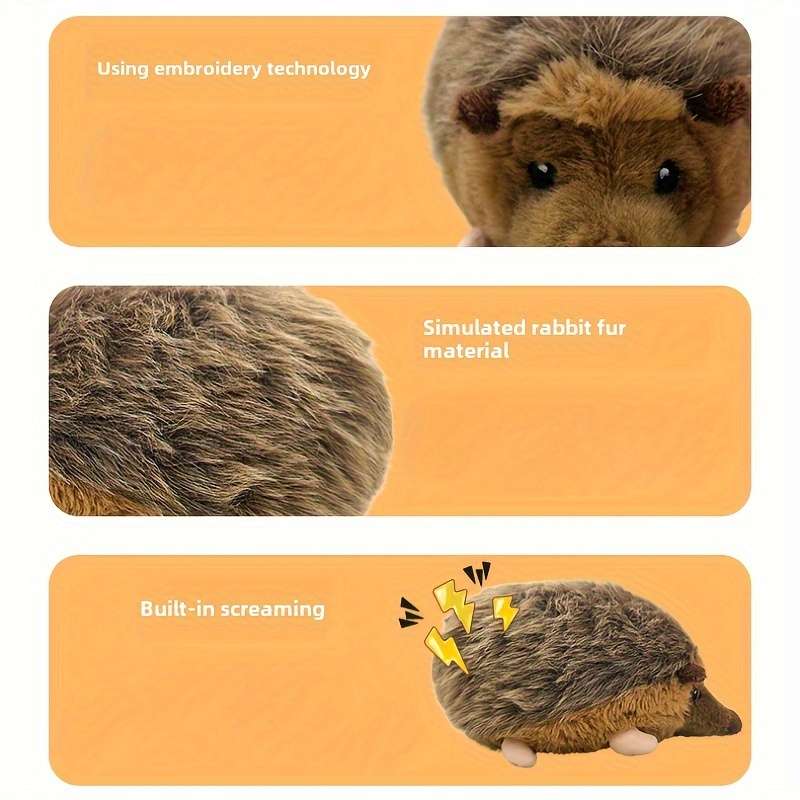 Plush Toyss Style Hedgehog