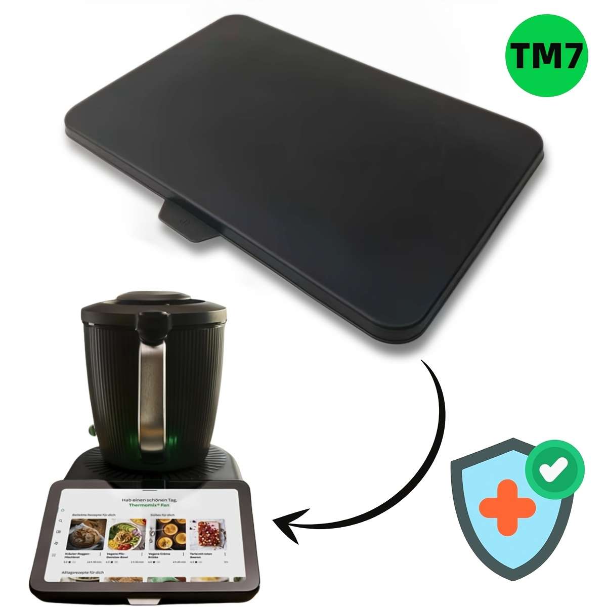 Compatible For Thermomix Tm7 Screen Case Heavy Duty Edge