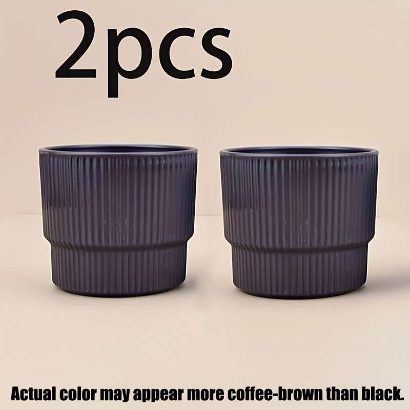 Flowerpot Quantity 2 Black
