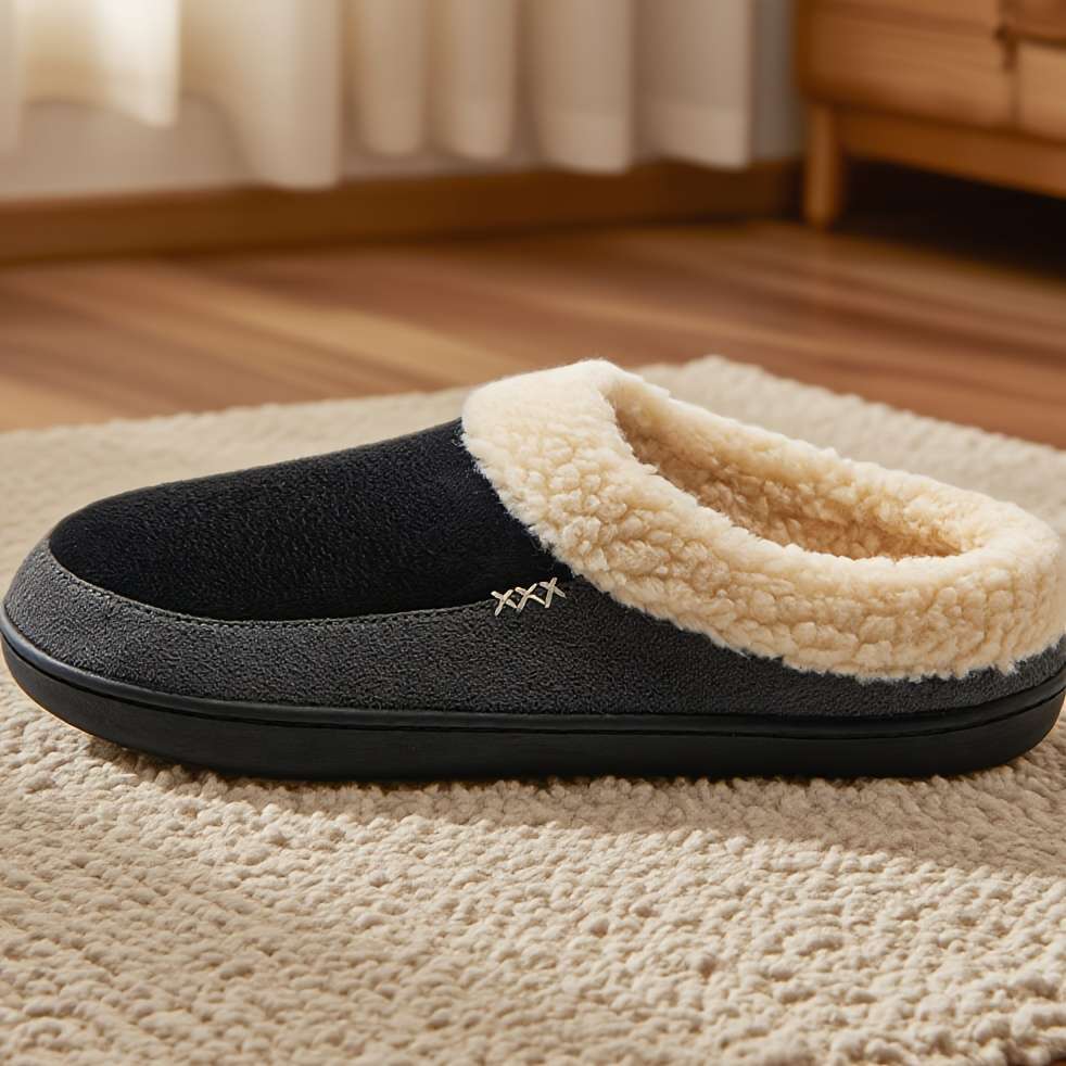 Cotton Slippers Color Camel Sizeuk 7.5-8